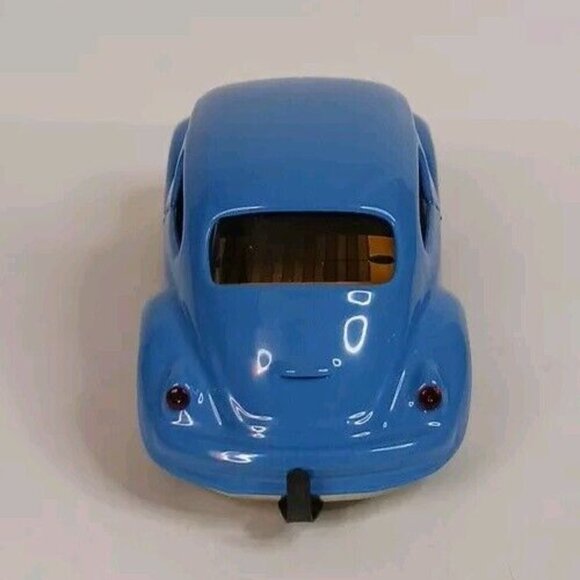 Kovap Volkswagon Beetle Wind-Up Diecast (Tested) VW Blue Vintage Czech - Picture 6 of 14